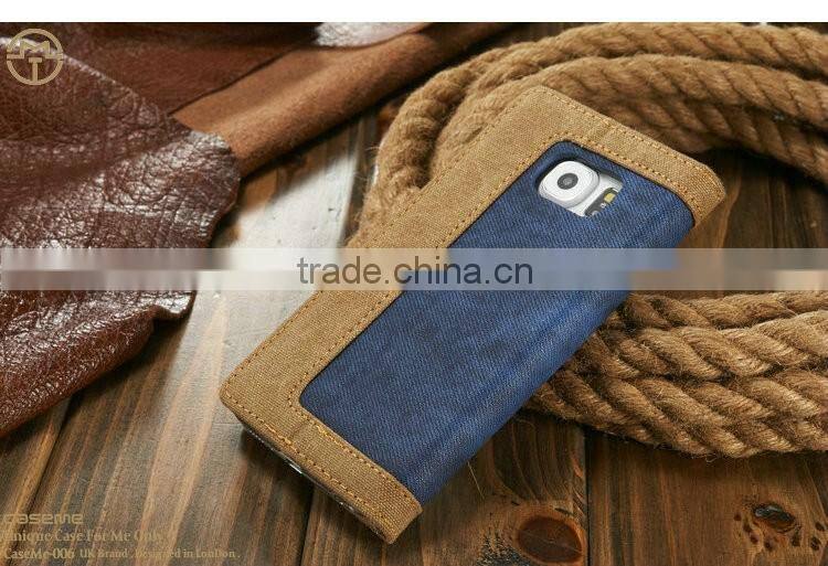 Factory Cheapest Quality Wallet Case for Samsung S6 for Samsung Galaxy S6 edge Case