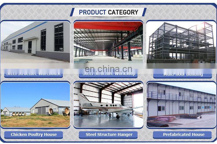 Prefabricated Construction Steel Structure 4S Car Shop /Structural Exhibition Hall