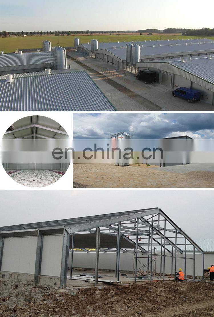 Large Egg Layer Incubator Chicken Design Prefab Poultry Farm Shed