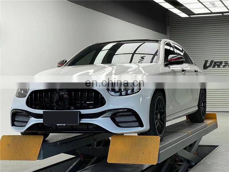 Runde New Arrival For 2021 Mercedes-Benz E-Class W213 Upgrade E63S Wide Body Kit Front Bumper Rear Bumper Hood Fender