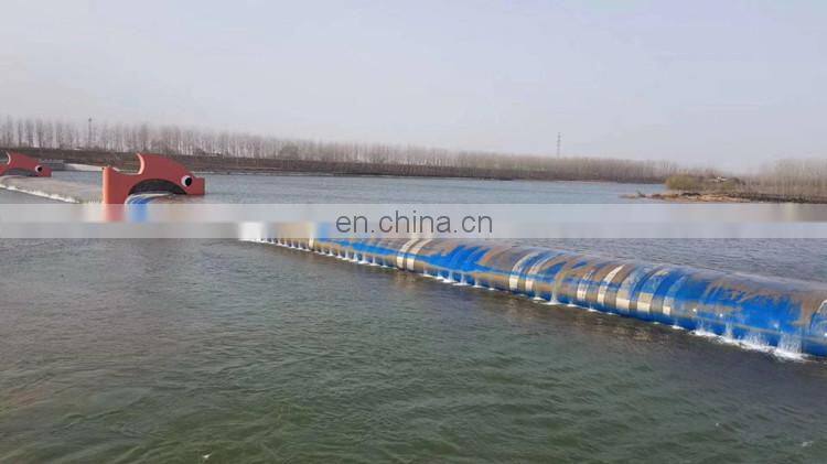 pneumatic tubular forms used for making concrete culvert formwork