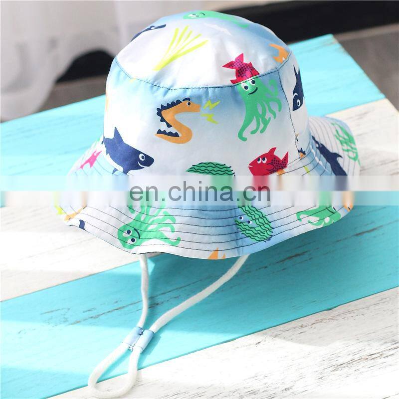 2022 New Summer Baby Sun Hat Children Outdoor Neck Ear Cover Anti UV Protection Beach Caps Boy Girl Swimming Hats For 0-8 Years
