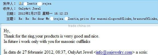 best price metal class ring /designer jewelry