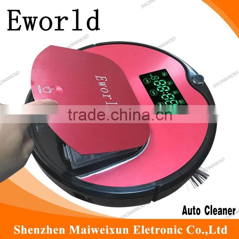 Eworld robotic suction cleaner with Remote controller/limpieza for home