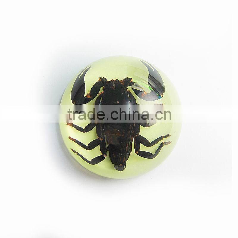 Promotional gifts clear semicircle crystal desktop ornament