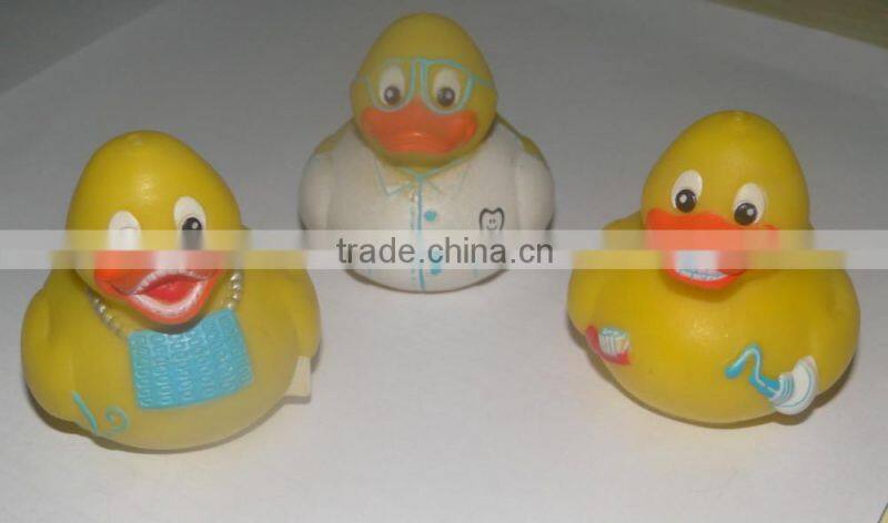 dentist rubber duck /vinyl bath duck