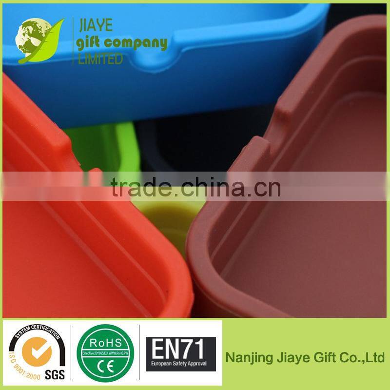 Wholesale Square Silicone Ashtray