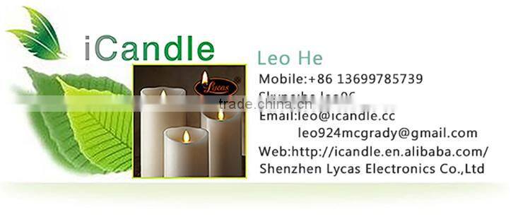 electronic candle lights color changing led candles with timer