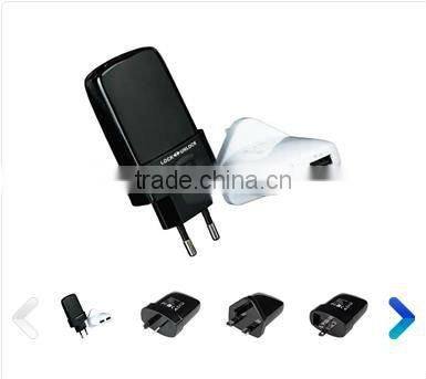 worldwide multi-function converter charger phosphor bronze metal pc 100v-250v ac usb AUS adapter plug