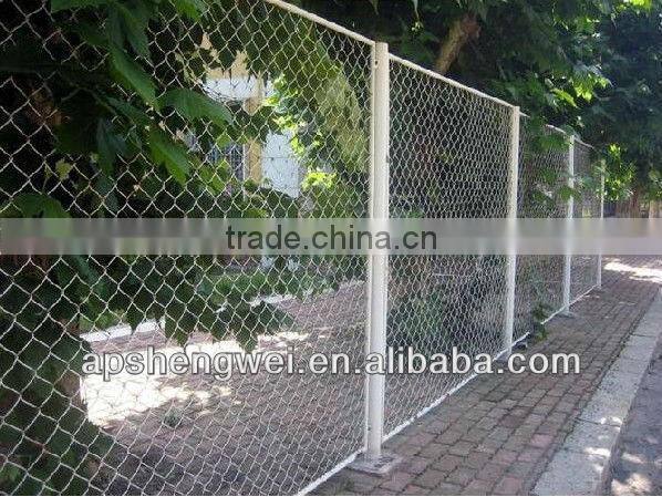 Used pvc coated chain link fence for sale