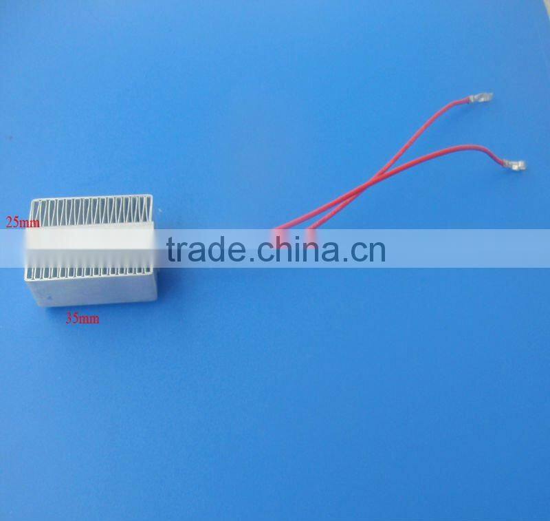 Insulated heater for air conditioner