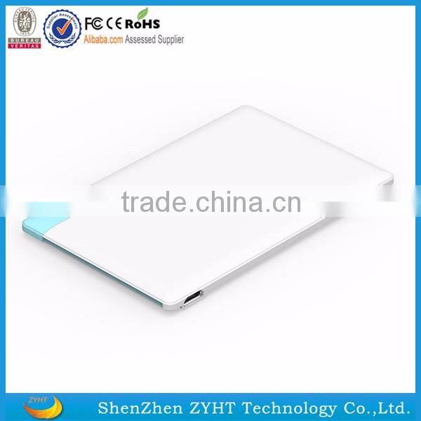 Power banks Alibaba online shopping card shape power bank