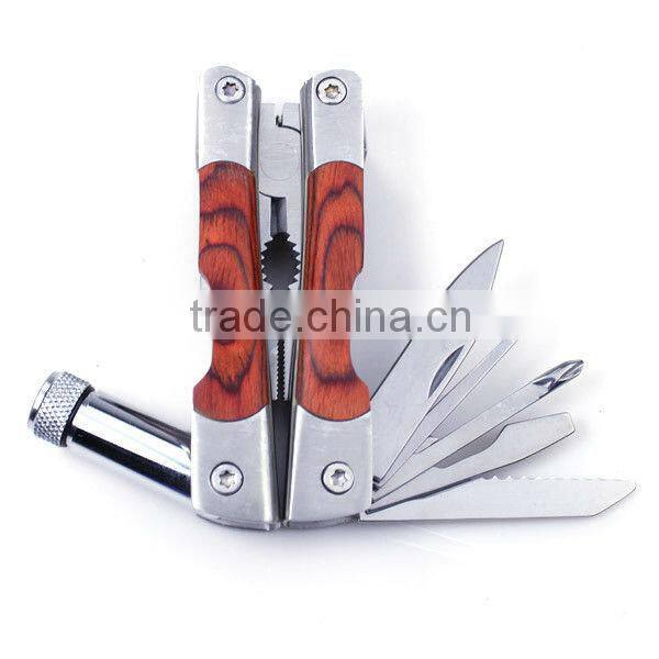 Colorful wood hand plier