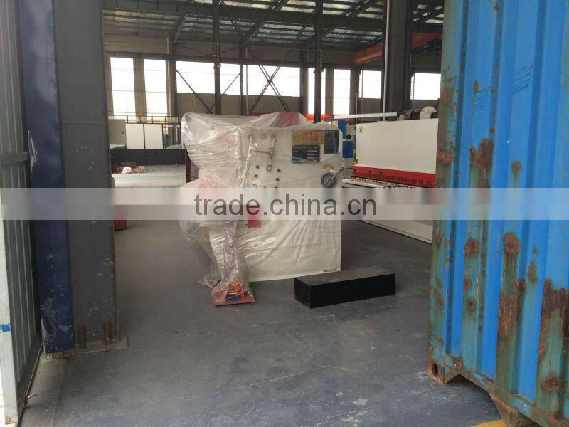 QC12Y 8x8000 lamella hydraulic pendulum shearing machine