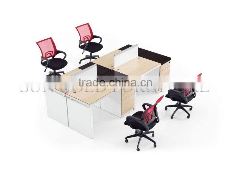 Classic Small Wooden Office Workstation with Fabric made ( SZ-WS358)