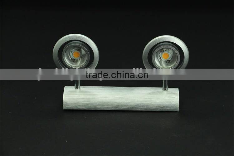 Indoor ajustable aluminum two heads wall sconce JW-108 wireless wall sconce