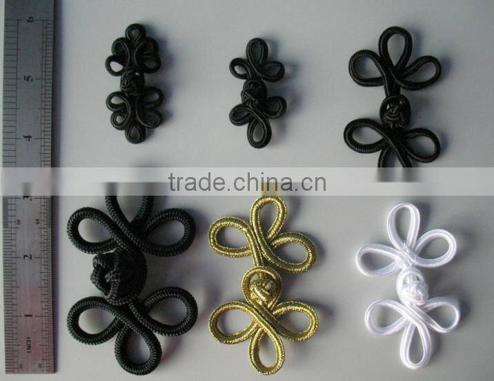 2 Pillar Sedex Audited Factory Chinese Knot Frog closure button