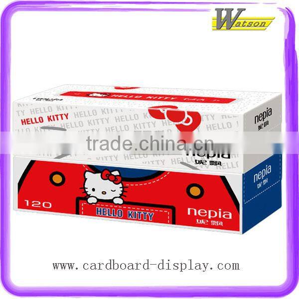 Simple Custom Printed Folding Paper Tissue Box