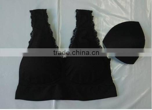 Seamless Colorful Gym Wear Sport Bra