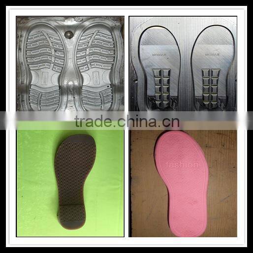 Customized precision metal shoes mould for shoes making, fashionable shoes mold for EVA shoes making
