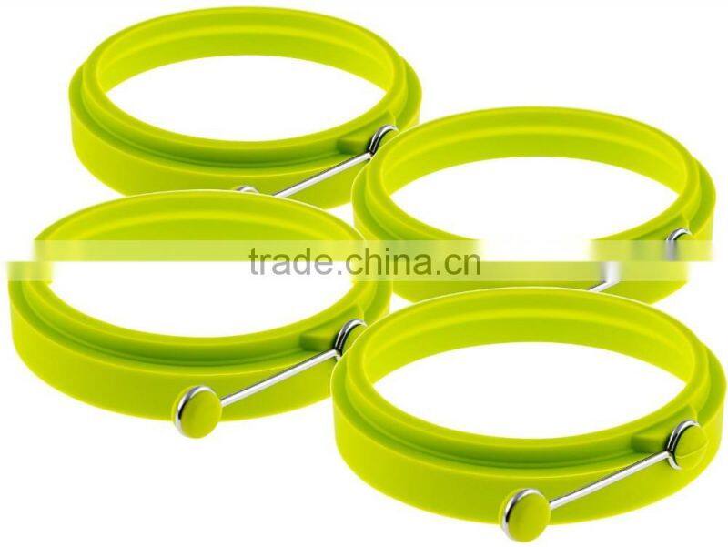 100% Food Grade Round Shape Silicone Fried Egg Cook Ring