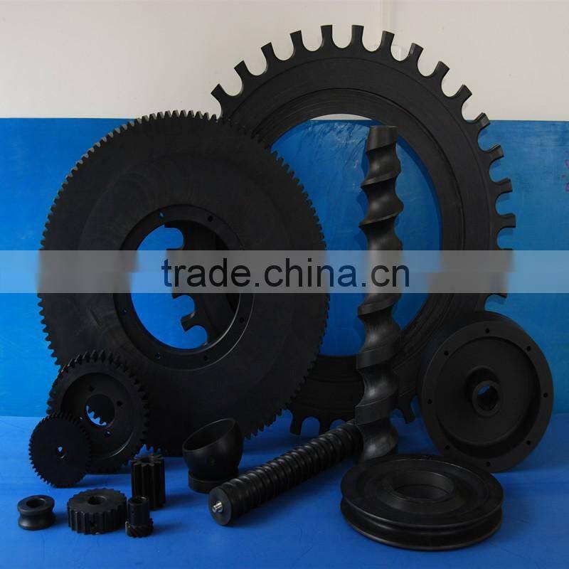 ODM & OEM mechanical plastic parts nylon gear mechanical spare parts