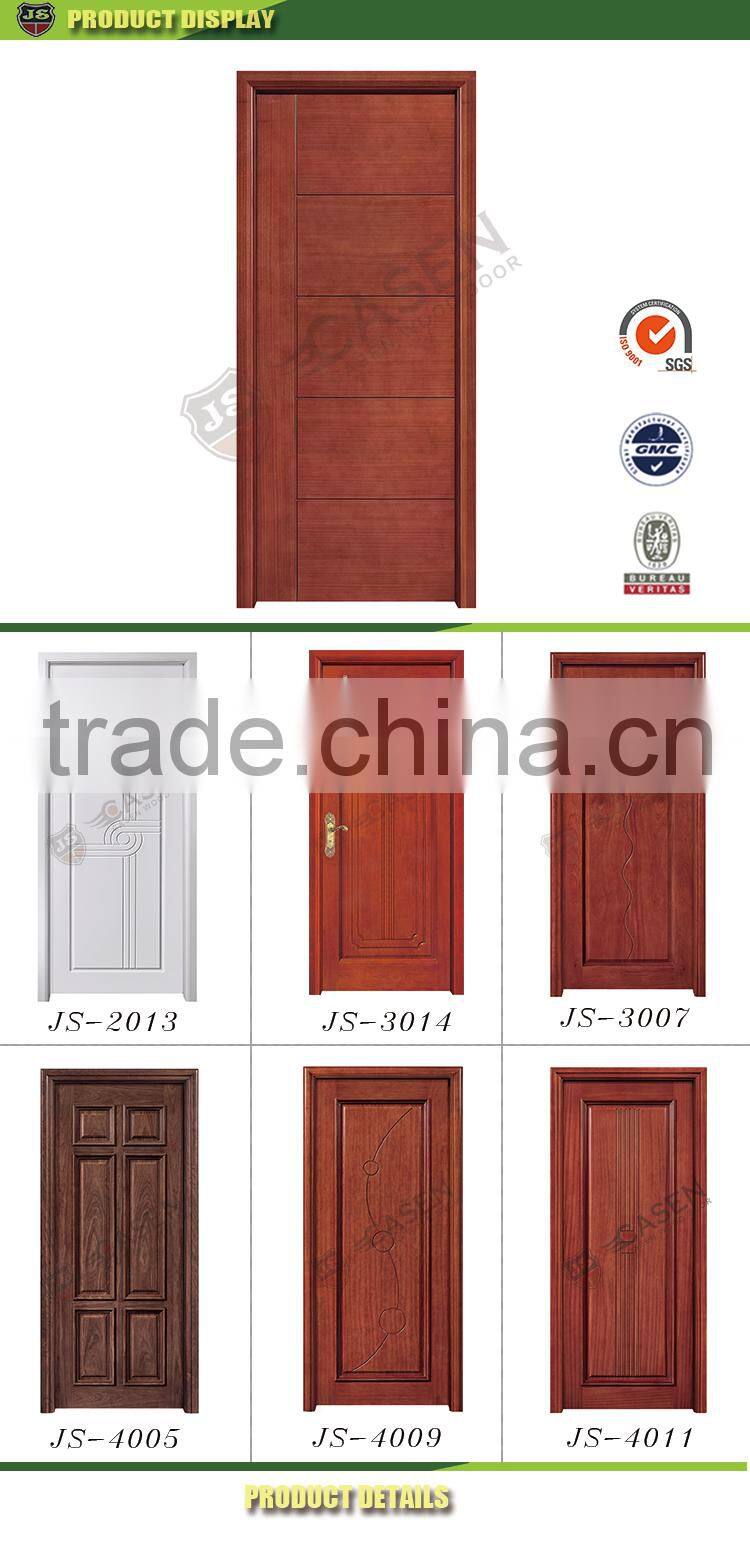 economic Mahogany solid wood composite door
