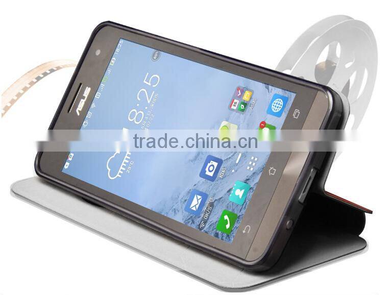 2015 New arrival wake up function back cover mobile phone case for asus zenfone 2,for asus zenfone 2 case