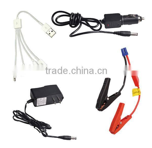 sunpow 2015 new luxury gold color 12v car jump starter 8000mah mini Power Bank in car accessories