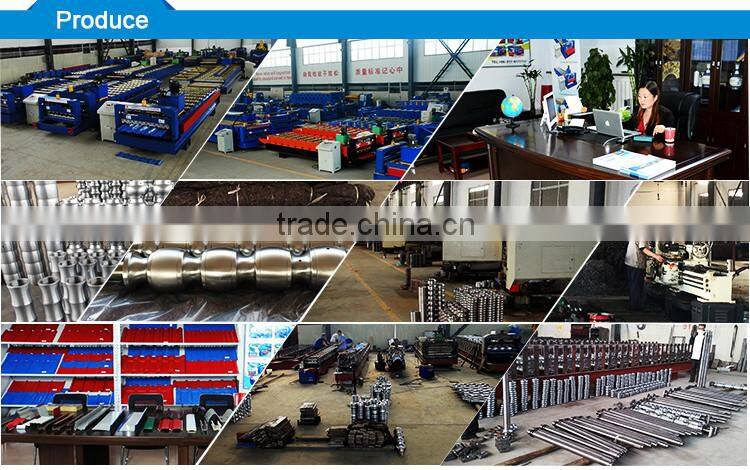 Color Metal Garage Roller Shutter Door Piece Making Machine