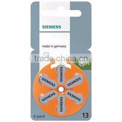 mercury free siemens hearing aid Battery cheap price A10 A13 A312 A675
