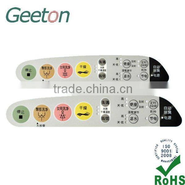 Decorative Plastic Nameplate Used In Duplicator