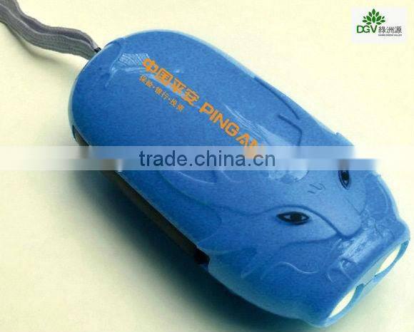 powerful hand-pressing flashlight