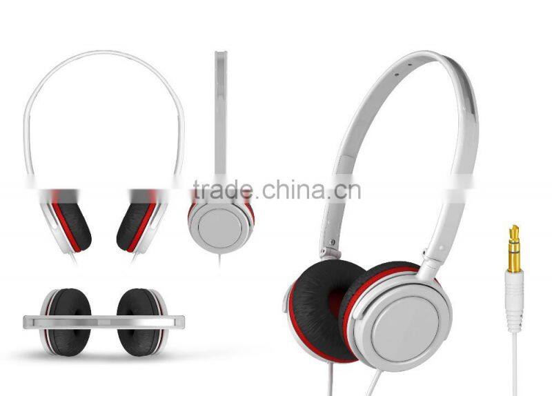 Cartoon Headphone High Mega Bass Headset with logo 3.5mm Connectors