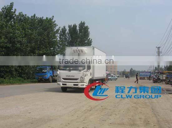 iveco YUEJIN FRP insulated van truck body insulated box truck