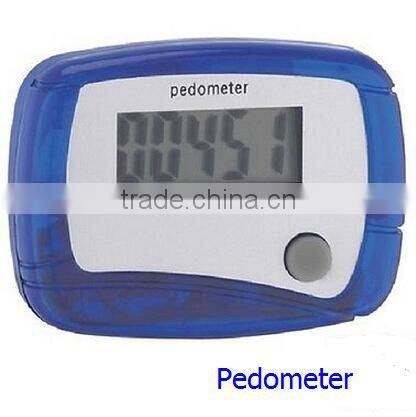 Pedometer - for Walking, Running, & Jogging! Step Counter - Blue - FAST SHIP!!!