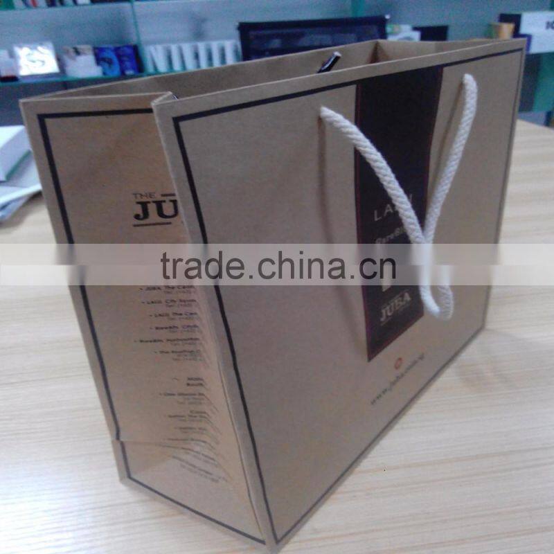 EXW price high quality industry use handled kraft paper bags