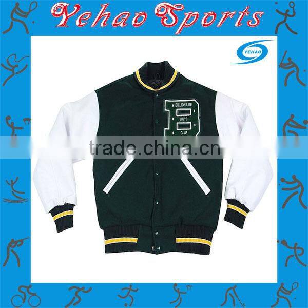 hot selling popular custom made college varsity jacket