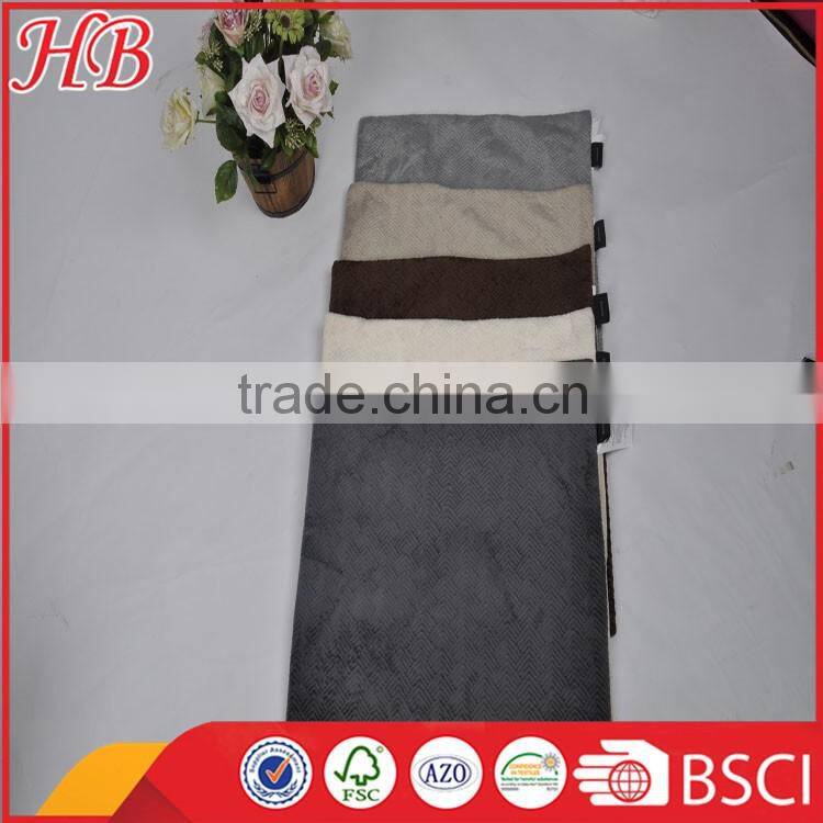 Grey color Zigzag Customized quilted cushion, solid micromink cushion, micromink quilted cushion manufacturer