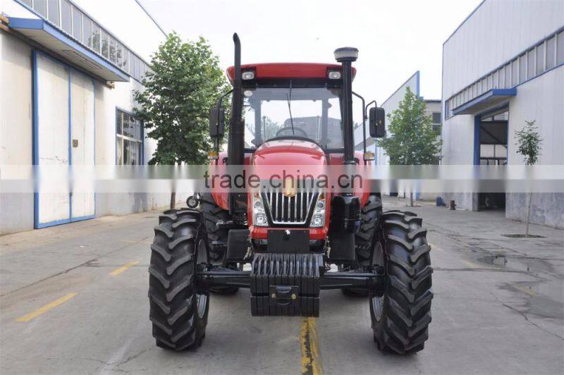Cheap price130hp tractor with front loader made in china