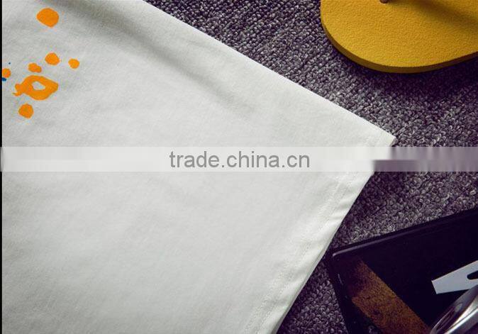 The new summer 2015 men's graffiti short sleeve T-shirt for cheap t shirt wholesale