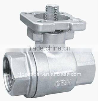 2-PC Stainless Steel Ball Valve/split body valve