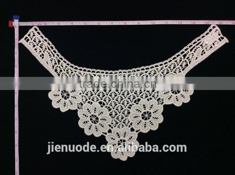 New Arrival Latest Design Fashion Eco-Friendly 100% Cotton Lace Collars Suppliers