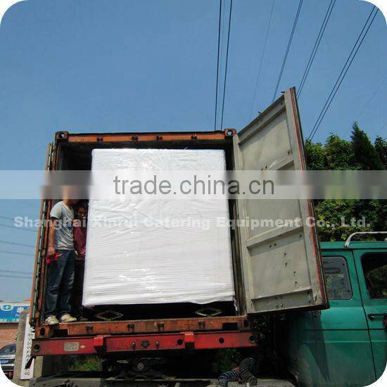 2013 Environment-friendly Bus Type Double-axle Wheels Electric Drive Coffee Vending Food Cart with Canopy XR-FV400 A
