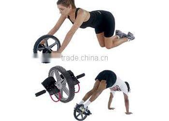 Exercise wheel power roller AB wheel