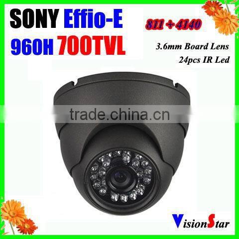 Vandalproof metal cover 700TVL sony Exview ccd sensor OSD menu surveillance video camera with better price