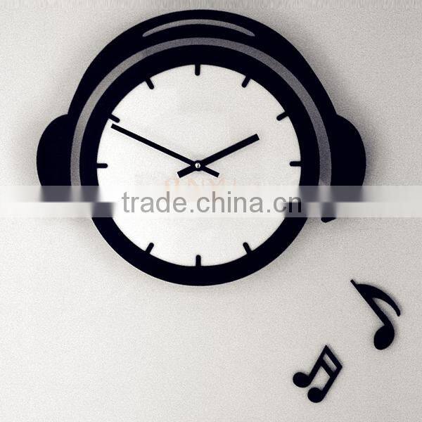 Manufactuing Lemon Slice Shape Acrylic Wall Clock