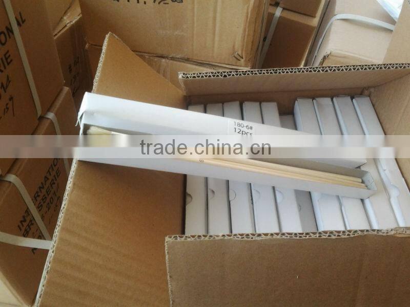 artist plastic bottle packing natural hair makeup brush set