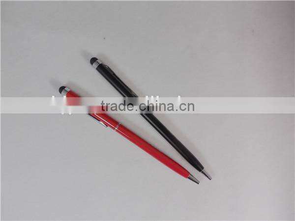 Cheap Multicolor Slim Metal Twist Ballpoint Pen,Metal Touch Ball Pen For Laptop