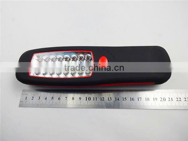 GS-4003 Plastic ABS material light lanterna 24 led magnetism hanging torches